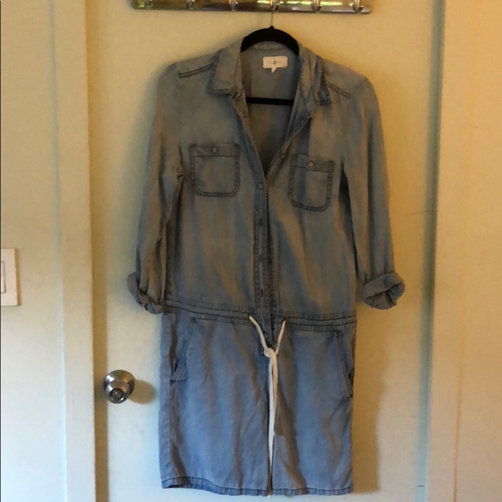 Lou & Grey Denim Romper